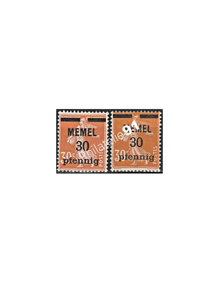 Memmel - Timbre n° 21 - collection timbres colonies