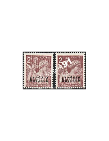 ALGERIE -  n° 234  ** -  Variété d'impression