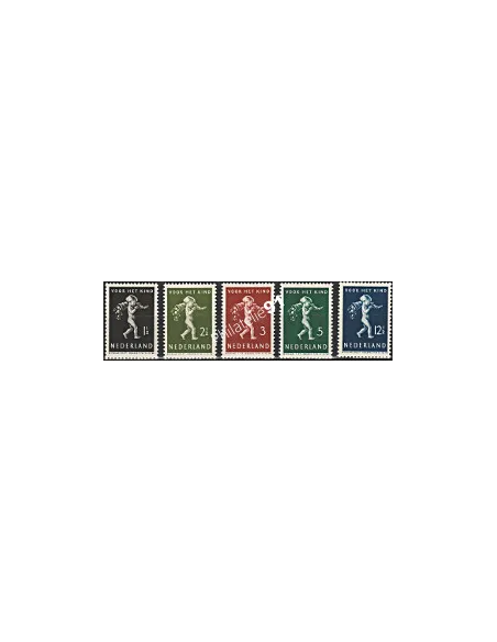 Pays-Bas - Timbres n° 327 à 331 - Timbres Europe