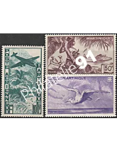 MARTINIQUE - P.A. n° 13 à 15 - timbre des colonies