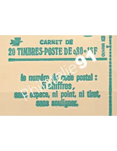 Carnet n° 1970-C1 - Type Sabine - Collection timbre France
