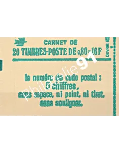 Carnet n° 1970-C1a - Type Sabine - Collection timbre France