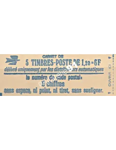 Carnet n° 1974-C1 - Type Sabine - Collection timbre France