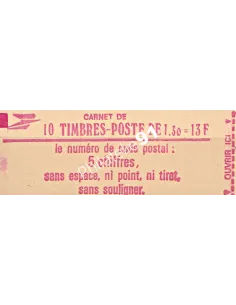 Carnet n° 2059-C2 - Type Sabine - Collection timbre France