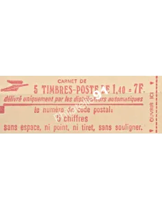 Carnet n° 2102-C1 - Type Sabine - Collection timbre France