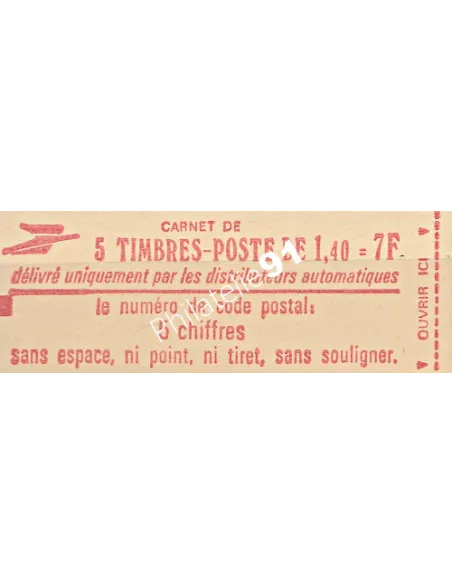 Carnet n° 2102-C1 - Type Sabine - Collection timbre France