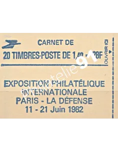 Carnet n° 2186-C1 - Marianne de Delacroix - Collection timbre France