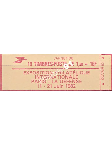 Carnet n° 2187-C3 - Marianne de Delacroix - Collection timbre France