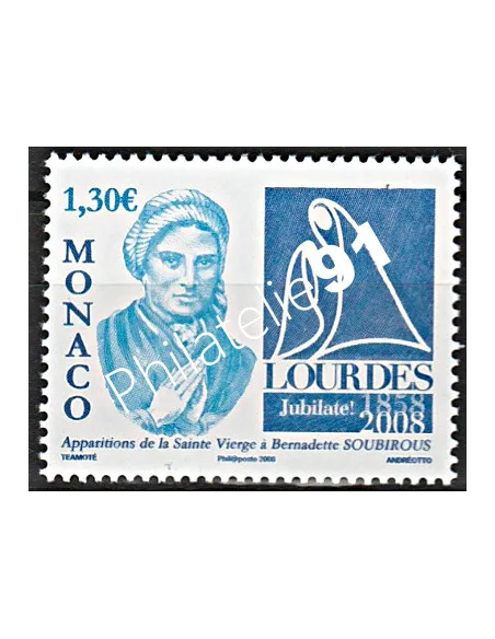 MONACO n° 2618,Bernadette Soubirous, Timbres Monaco