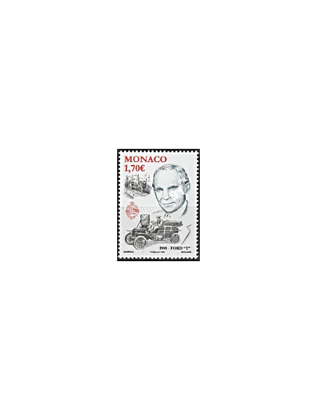 MONACO n° 2621,Voiture Ford, Henry Ford, Timbres Monaco