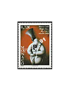 MONACO n° 2631,Monte-Carlo Magic Stars 2008, Timbres Monaco