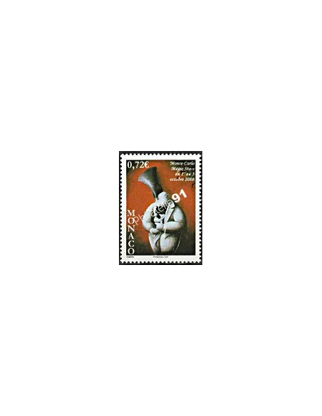 MONACO n° 2631,Monte-Carlo Magic Stars 2008, Timbres Monaco