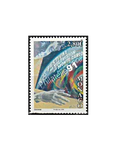 MONACO n° 2636,48e Festival de Télévision de Monte-Carlo, Timbres Monaco