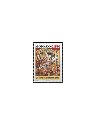 MONACO n°2651, festival du Cirque de Monte-Carlo, Timbres Monaco
