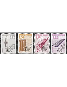 Timbres Préoblitérés n° 228 à 231 - Collection timbres France