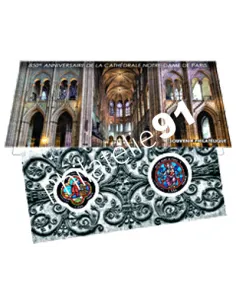 Bloc souvenir 850ème anniversaire de la cathédrale Notre-Dame de Paris