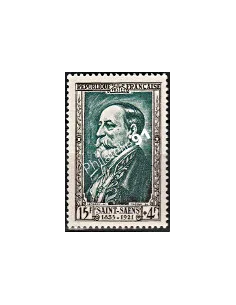 n°  932,Célébrités du XIXe siècle,Camille St-Saëns, timbres France