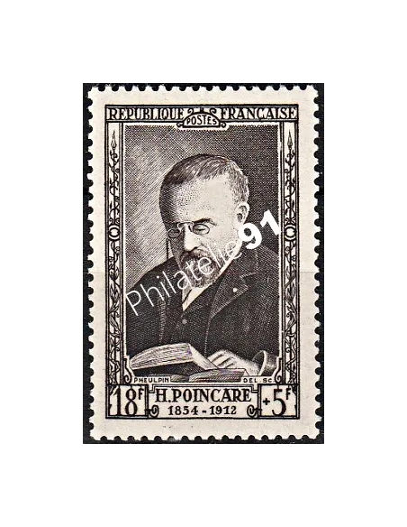 Timbre n° 933,Célébrités, Poincaré, collection timbres France