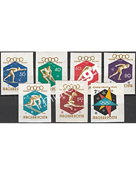 Hongrie - n° 1353 à 1359 ND - collection timbres thématiques