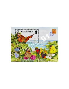 GUERNESEY (GRANDE-BRETAGNE) - BF n° 36 ** - PAPILLONS