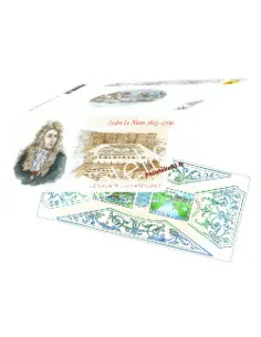Bloc souvenir n° 80, André Le Nôtre, collection de timbres de France