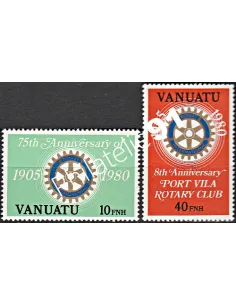 Vanuatu - n° 611 à 612 - Timbres des colonies Françaises