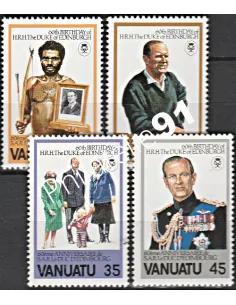 Timbre de Vanuatu n° 624 à 627 - Timbres des colonies Françaises