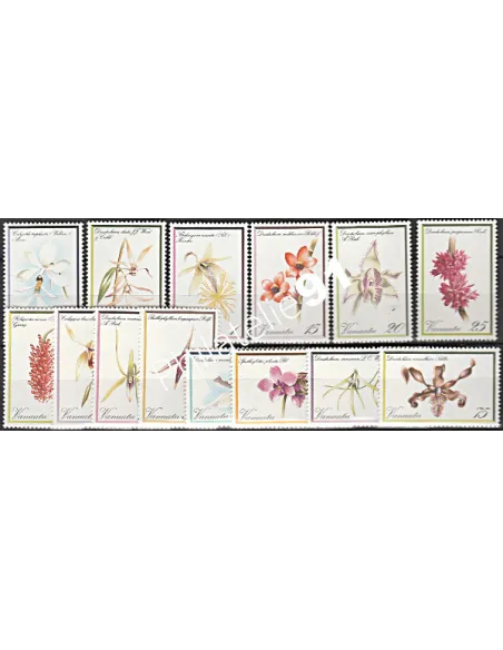 Timbre de Vanuatu n° 643 à 656 - Timbres des colonies Françaises