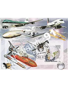 GUINEE BISSAU - BF n° 304 - PIONNIERS DE L'ESPACE