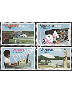 Timbre de Vanuatu n° 682 à 685 - Timbres des colonies Françaises
