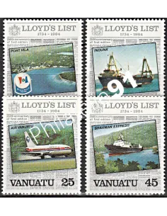 Timbre de Vanuatu n° 690 à 693 - Timbres des colonies Françaises