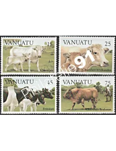 Timbres de Vanuatu n° n° 695 à 698 - Timbres des colonies Françaises