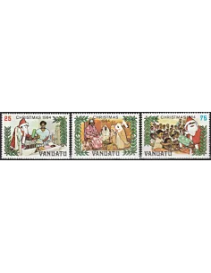 Timbres de Vanuatu n° n° 702 à 704 - Timbres des colonies Françaises