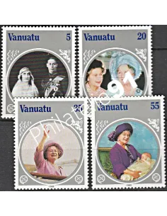 Timbres de Vanuatu n° 714 à 717 - Timbres des colonies Françaises
