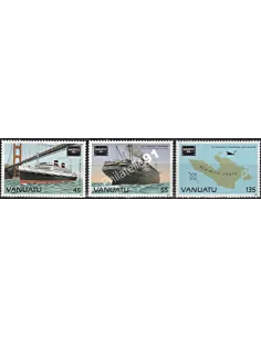 Vanuatu - n° 740 à 742 - Timbres des colonies Françaises