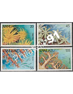 Timbres de Vanuatu n° 747 à 750 - Timbres des colonies Françaises