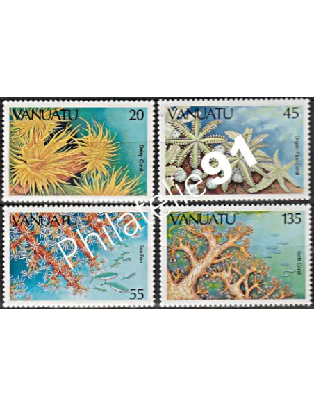 Timbres de Vanuatu n° 747 à 750 - Timbres des colonies Françaises