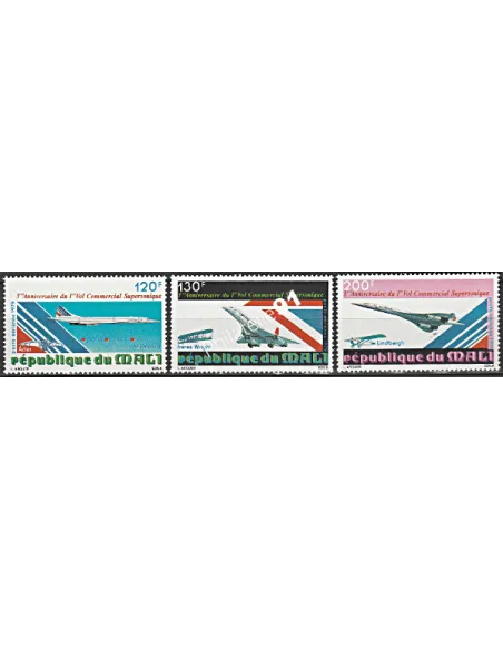 Mali - PA n° 351 à 353 - Collection timbres des Colonies Française