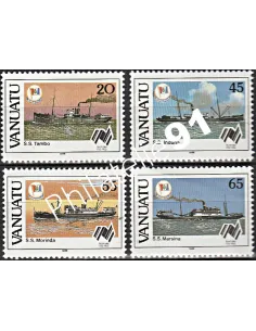 Timbres de Vanuatu n° 801 à 804 - Timbres des colonies Françaises