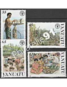 Vanuatu - n° 814 à 817 - Timbres des colonies Françaises