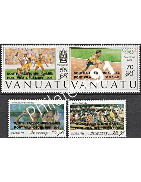 Vanuatu - n° 939 à 942 - Timbres des colonies Françaises