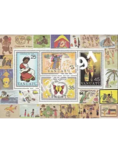 Vanuatu - BF n° 2 - Timbres des colonies Françaises