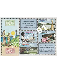 Vanuatu - BF n° 5 - Timbres des colonies Françaises