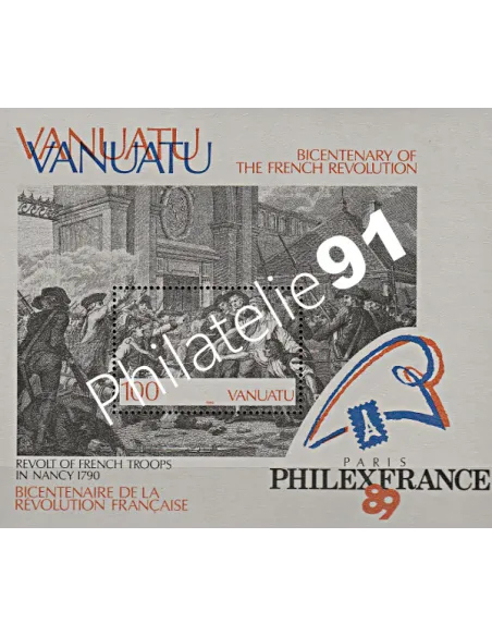 Vanuatu - BF n° 12 - Timbres des colonies Françaises