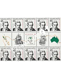 Timbres de Vanuatu n° 805 en Feuille - Timbres des colonies Françaises