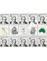 Timbres de Vanuatu n° 805 en Feuille - Timbres des colonies Françaises