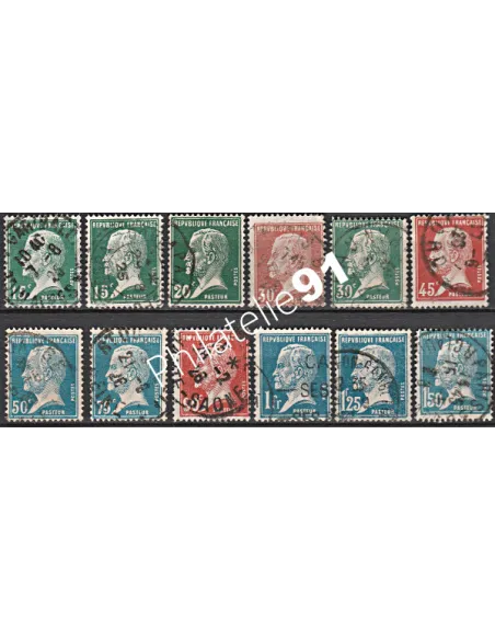 Timbre n° 170 à 181 oblitéré - collection timbres France