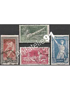 Timbre n° 183 à 186 oblitéré - collection timbres France