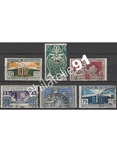 Timbre n° 210 à 215 oblitéré - collection timbres France