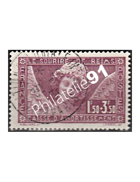 Timbre n° 256 oblitéré - collection timbres France